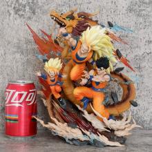 Product Huyết Thống Rồng Thần Goku, Gohan và Goten trong trạng thái Super Saiyan, kết hợp cùng Rồng Thần Mô Hình Dragon Ball