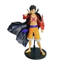 Product Mô Hình One Piece Luffy dáng đứng có gậy chống lưng Cao 21cm - One Piece