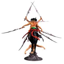 Product Mô Hình OnePiece Zoro 3 đầu 6 tay dáng đứng có base - Cao 50cm - Figure OnePiece