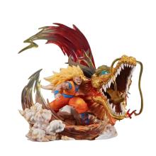 Product Mô hình DragonBall SonGoku SSJ3 trạng thái chiến đấu - Cao 22cm - Dragon Ball